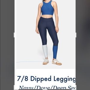 Outdoor voices 7/8 dipped leggings size M